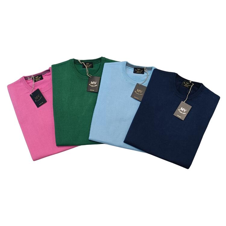 MAGLIONE UOMO PRIMAVERILE GIROCOLLO MV ELE80 MV