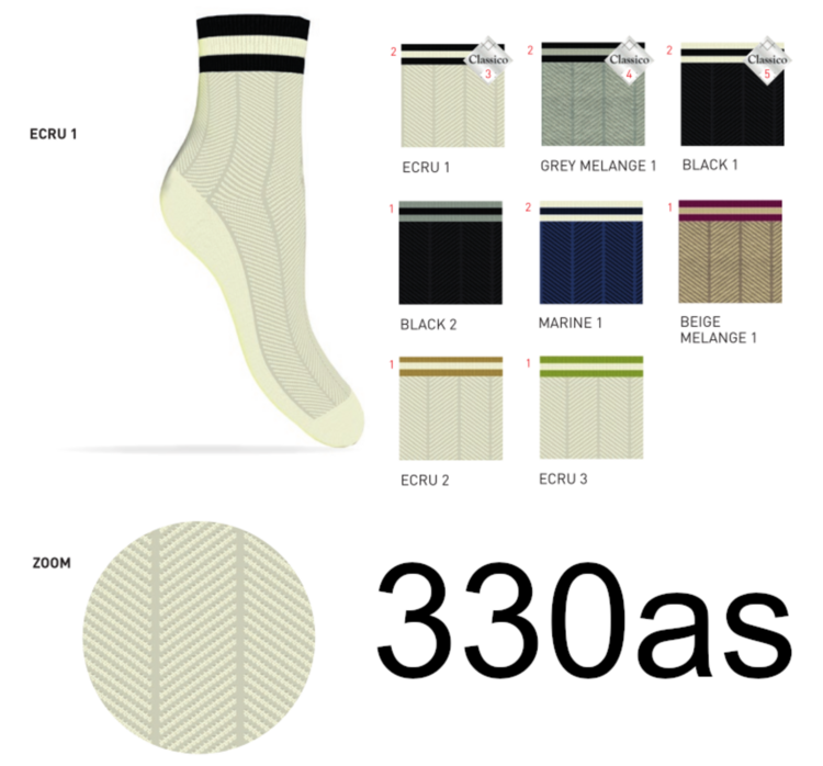 CALZA CORTA DONNA CALDO COTONE COVERI ELISA 1 PAIO COVERI