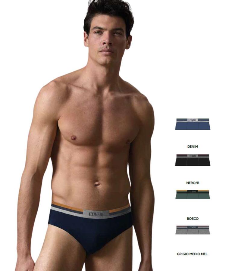 Slip uomo in cotone elasticizzato Enrico Coveri ES1312 COVERI