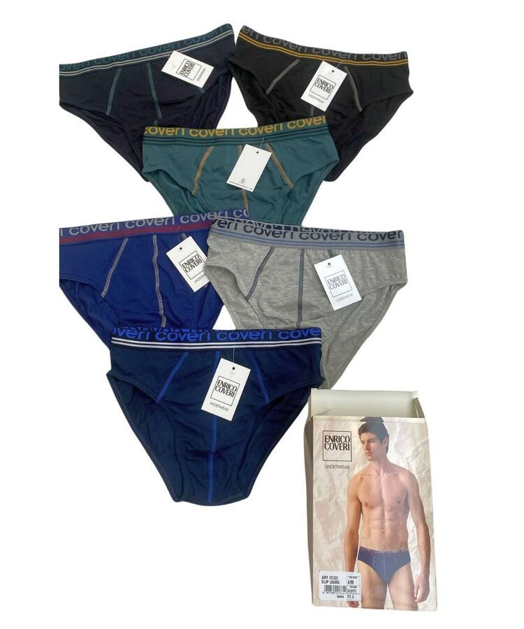 Slip uomo in cotone elasticizzato Enrico Coveri ES1322 COVERI