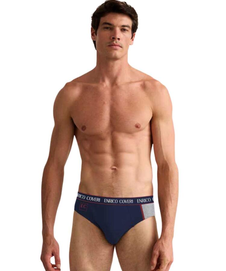 Slip uomo in cotone elasticizzato Enrico Coveri ES1329 COVERI