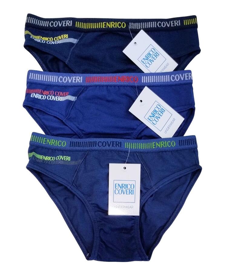 Slip ragazzo in cotone elasticizzato Enrico Coveri ES4181 COVERI
