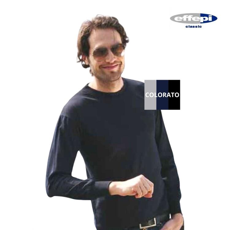 MAGLIA MANICA LUNGA UOMO EFFEPI 876 COLORATA Effepi