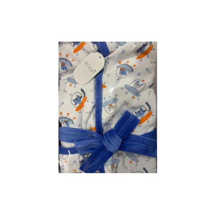 ACCAPPATOIO NEONATI CON CAPPUCCIO ELLEPI AB4282 12-24 mesi Ellepi