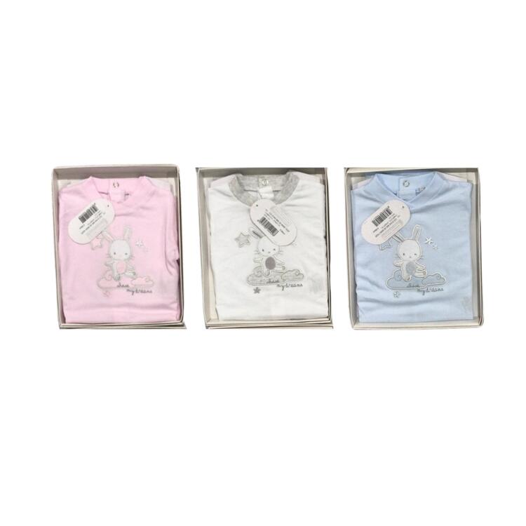 COMPLETO CLINICO NEONATO IN COTONE ELLEPI CO5164 Ellepi