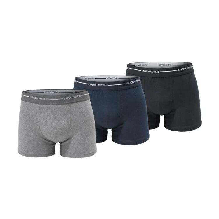 MEN'S BOXER IN STRETCH COTTON ELASTIC EXTERNAL COVERI EB1000 COVERI