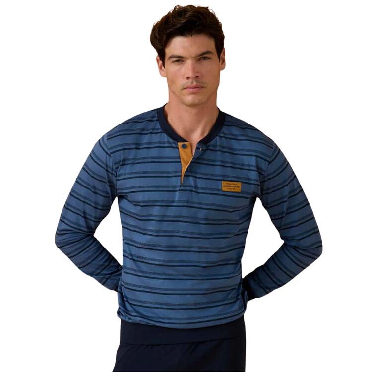 PIGIAMA UOMO SERAFINO IN JERSEY DI COTONE ENRICO COVERI EP1222 COVERI