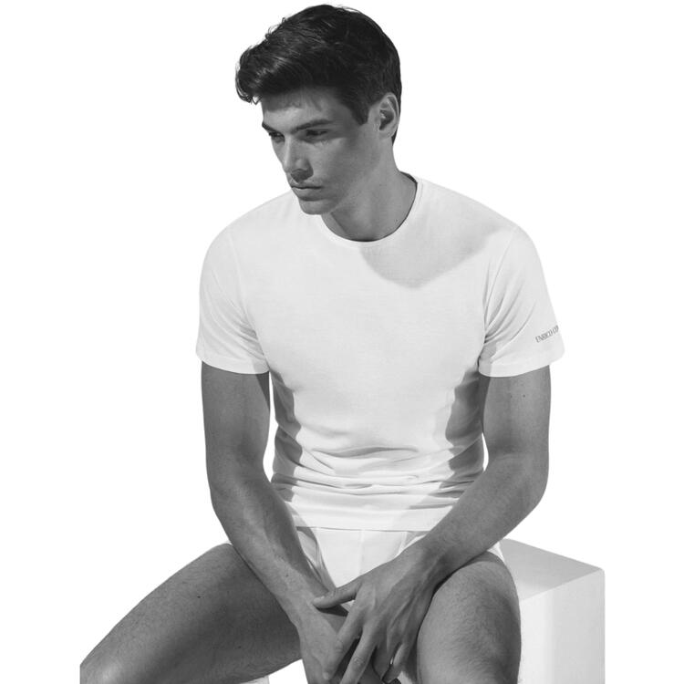 T-SHIRT UOMO GIROCOLLO COTONE PETTINATO COVERI ET1100 COVERI