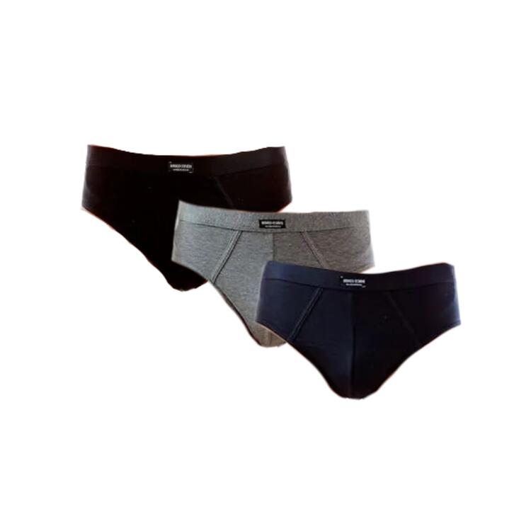 MEN'S STRETCH COTTON BRIEFS WITH INSERTED ELASTIC COVERI ES1002 COVERI
