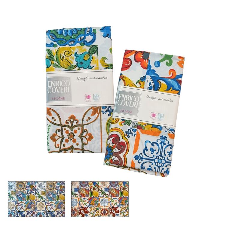 TOVAGLIA ANTIMACCHIA FANTASIA 6 POSTI ENRICO COVERI 140X180 Enrico Coveri