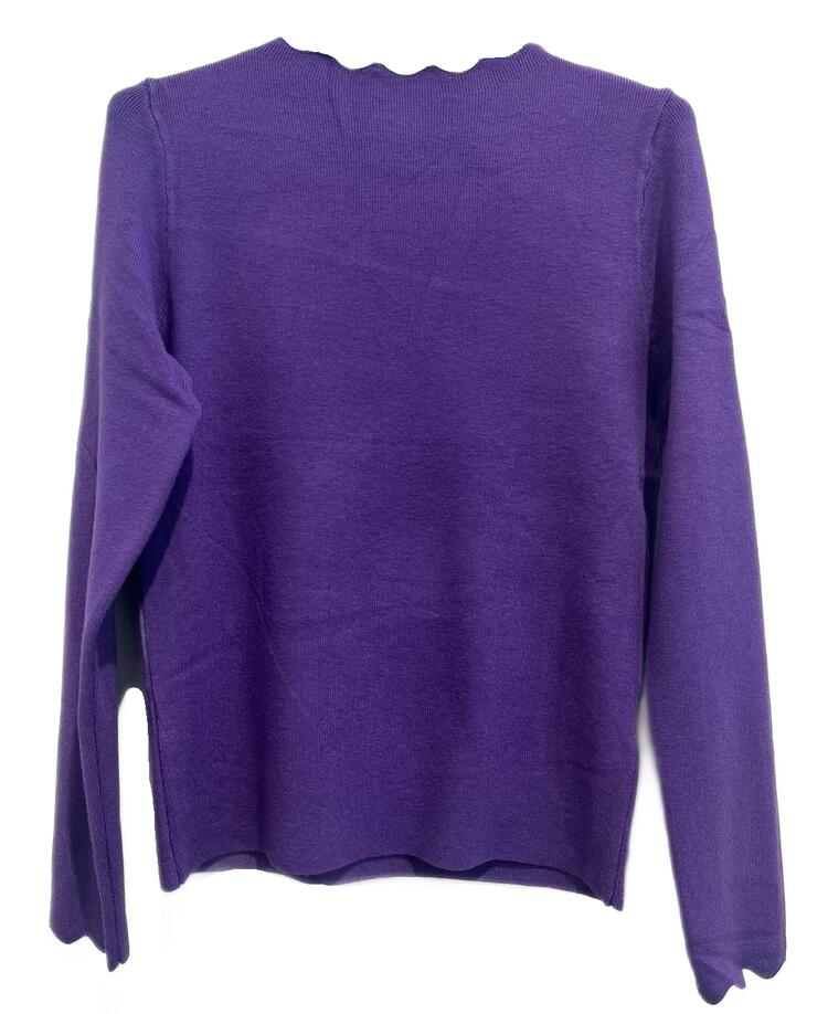 FIORENZA AMADORI 3003 LONG SLEEVE RIBBED WOMEN'S SWEATER Fiorenza Amadori