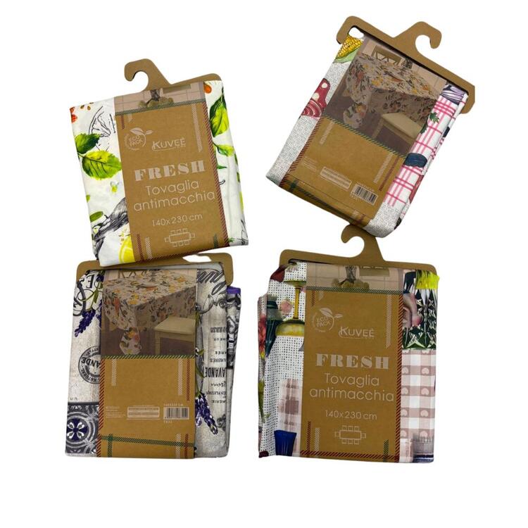 TOVAGLIA ANTIMACCHIA FANTASIA KUVEE FRESH - 6 POSTI KUVEE' HOME
