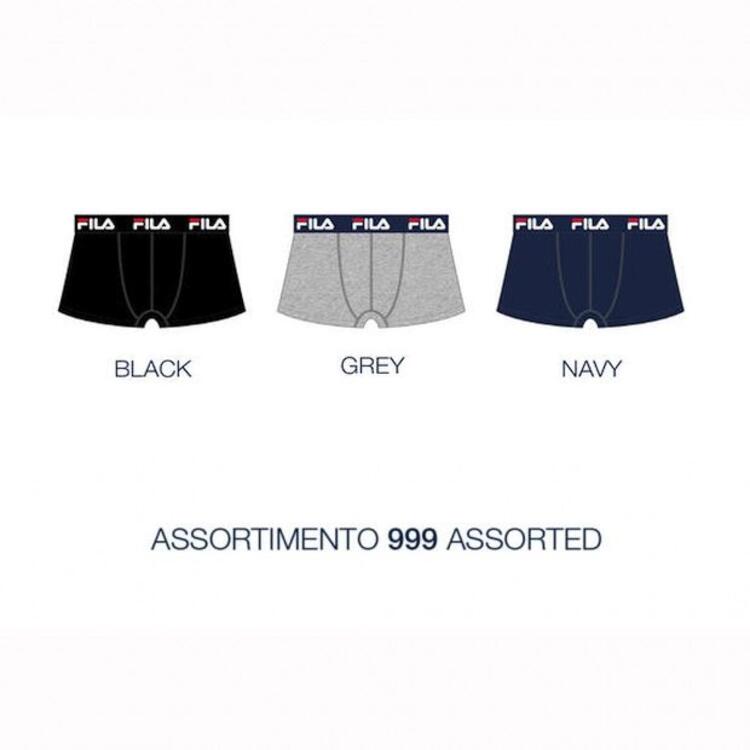 FILA FU5232 HERREN-BOXERSHORTS AUS STRETCH-BAUMWOLLE Fila