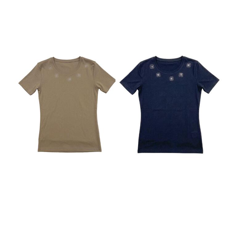 T-SHIRT DONNA MANICA CORTA IN COTONE FEDERICA FM2817 Federica