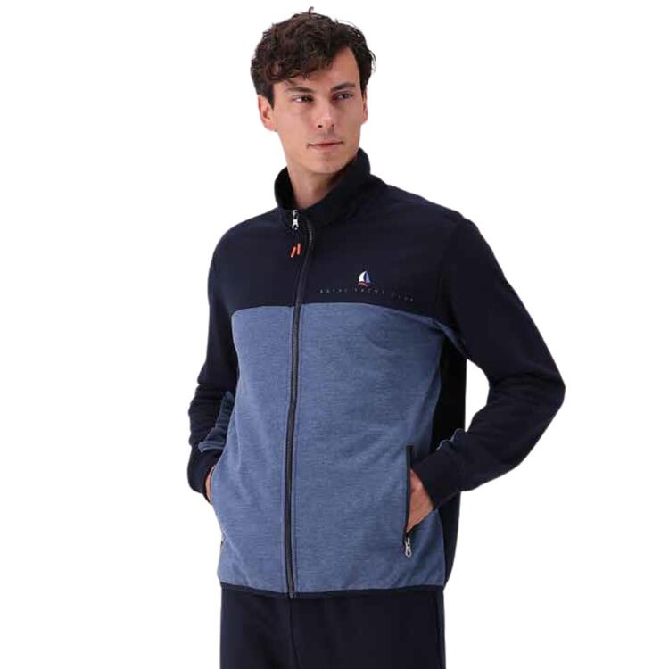 FRATELLI CAMPAGNOLO 77582 MEN'S BRUSHED COTTON ZIP-UP TRACKSUIT Fratelli Campagnolo