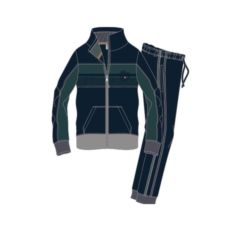 TUTA IN FELPA INVERNALE DA UOMO FULLZIP CAMPAGNOLO 8Q77561 Fratelli Campagnolo