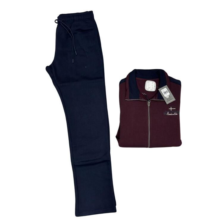 TUTA IN FELPA INVERNALE DA UOMO FULLZIP CAMPAGNOLO 8Q77562 Fratelli Campagnolo