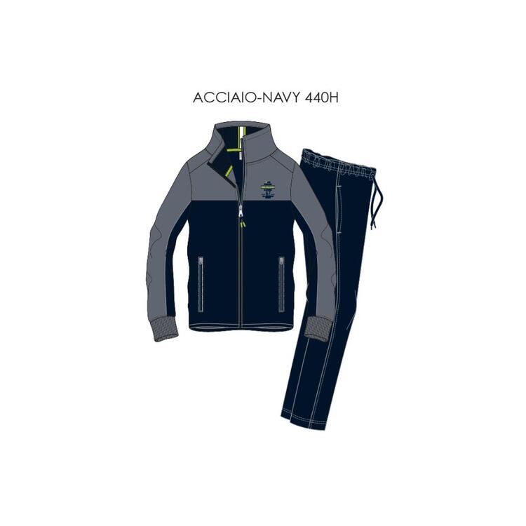 Tuta uomo fullzip in felpa F.lli Campagnolo 8q77631 Fratelli Campagnolo