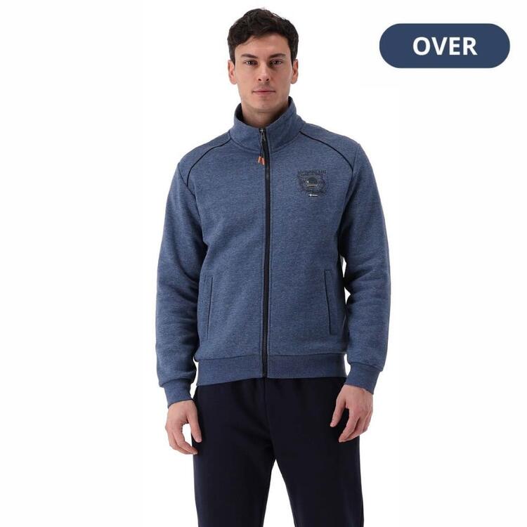 Tuta uomo over fullzip in felpa F.lli Campagnolo 8q78598 56-64 Fratelli Campagnolo