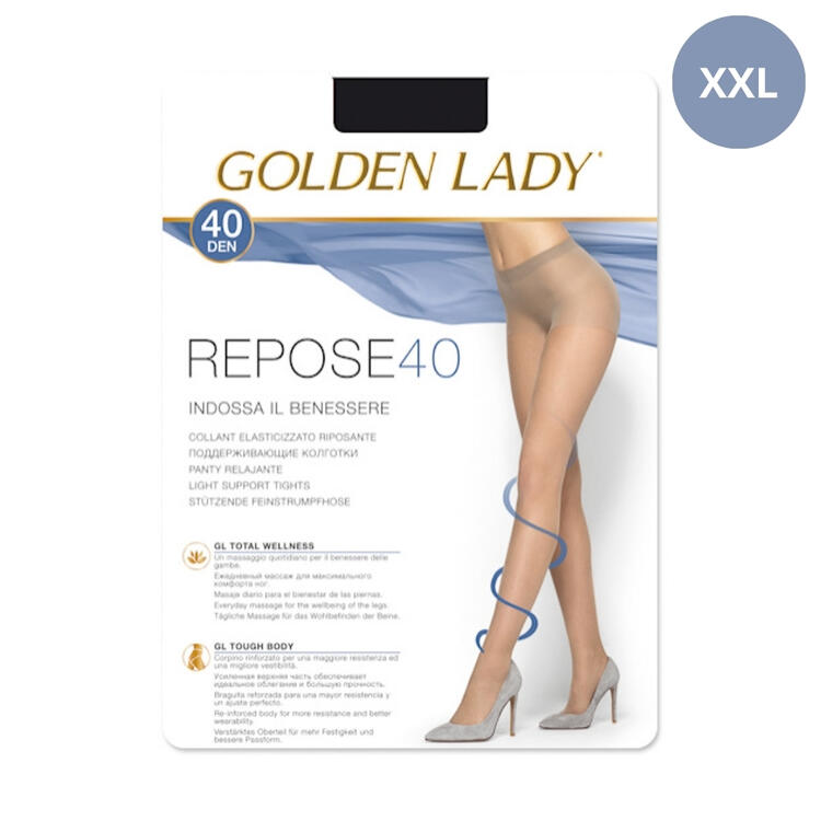 COLLANT RIPOSANTE DONNA GOLDEN LADY REPOSE 40 (XXL) Golden Lady