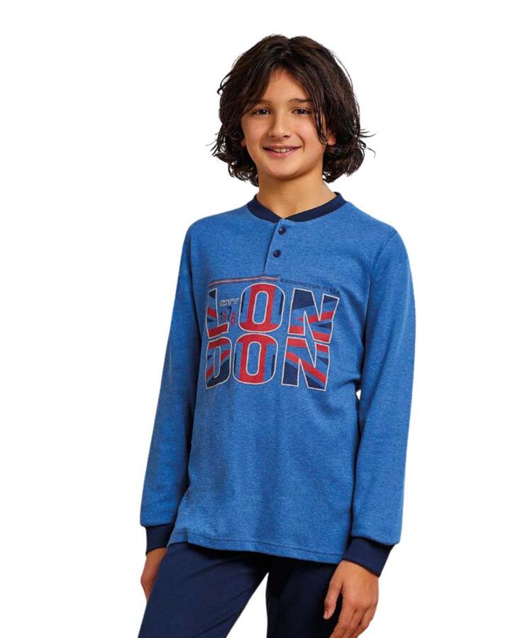 Pigiama da ragazzo in caldo cotone Il Granchietto GP4137 Il Granchio