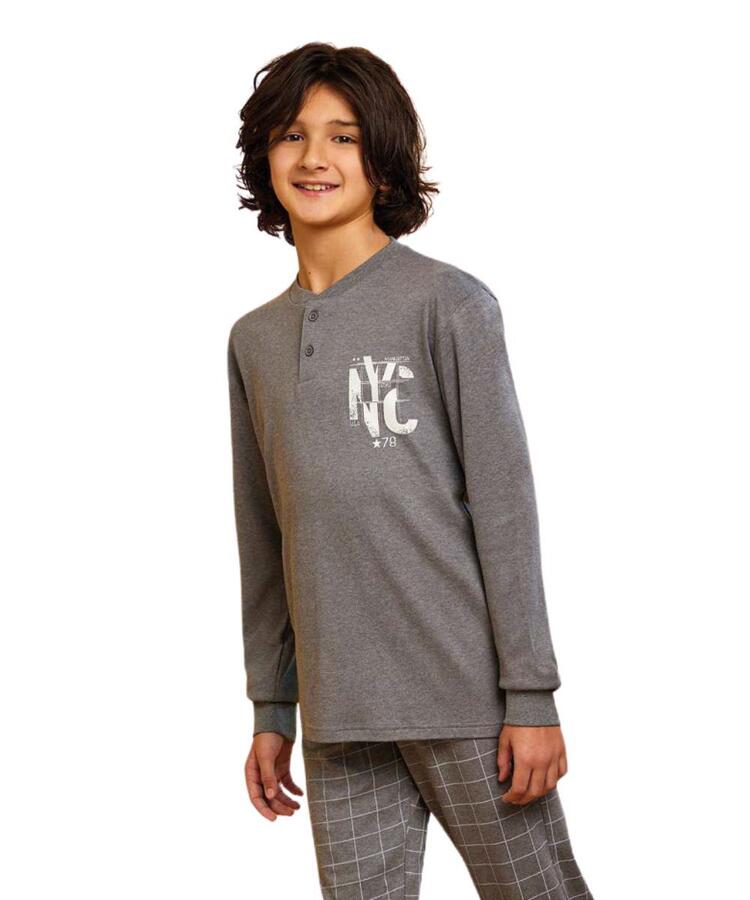 Pigiama da ragazzo in caldo cotone Il Granchietto GP4138 Il Granchio