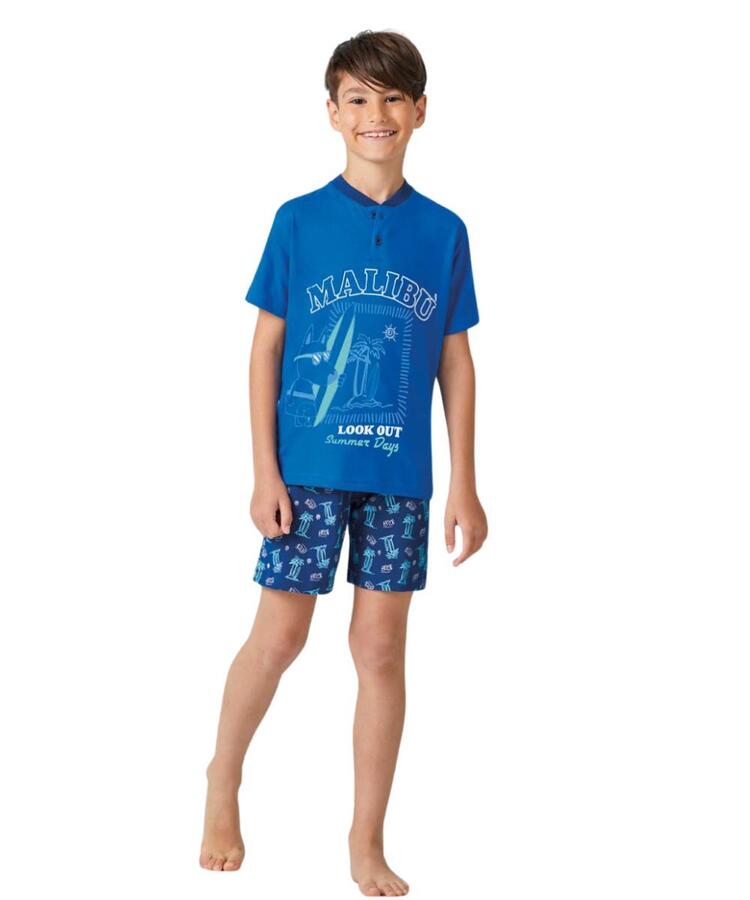Il Granchietto GP4150 Kinder-Kurzpyjama aus Baumwolljersey Il Granchio