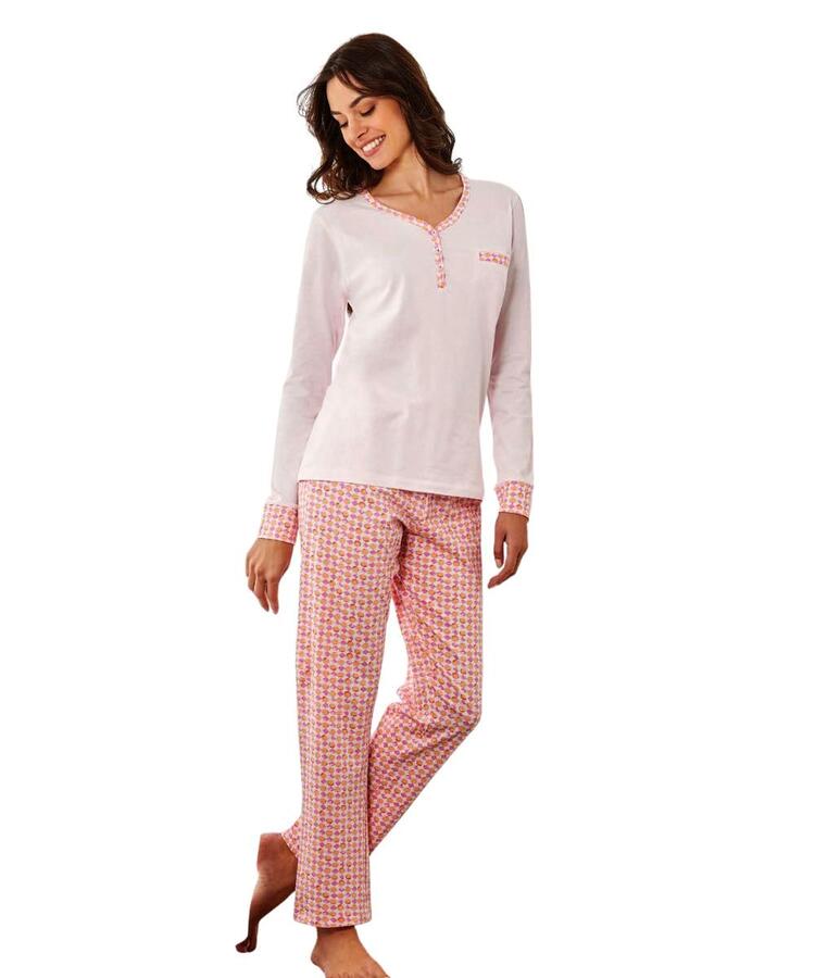 Pigiama donna in jersey di cotone Il Granchio Lady GP5120 Il Granchio