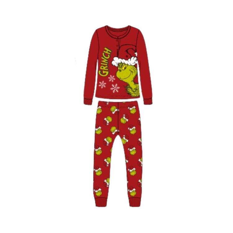 PIGIAMA BAMBINA LUNGO INTERLOCK GRINCH GRG2680 GRINCH