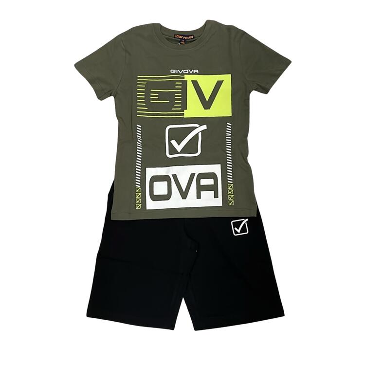 COMPLETO CORTO RAGAZZO GIVOVA CC0066GJ (8-14 ANNI) Givova
