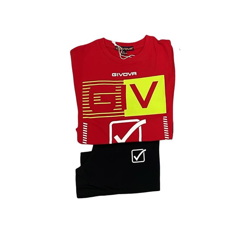 COMPLETO CORTO RAGAZZO GIVOVA CC0066GJ (8-14 ANNI) Givova