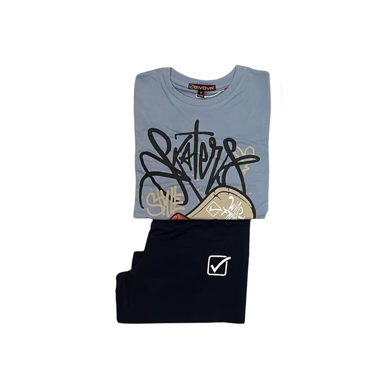 COMPLETO CORTO RAGAZZO GIVOVA CC0087GJ (8-14 ANNI) Givova