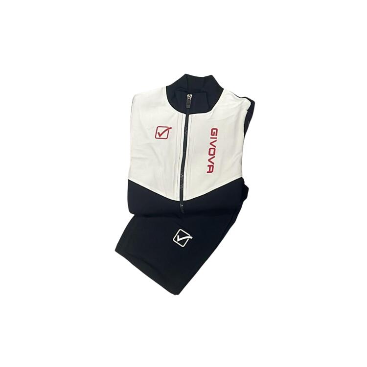 TUTA BAMBINO CON ZIP GIVOVA CF0013GB (4-7 ANNI) Givova