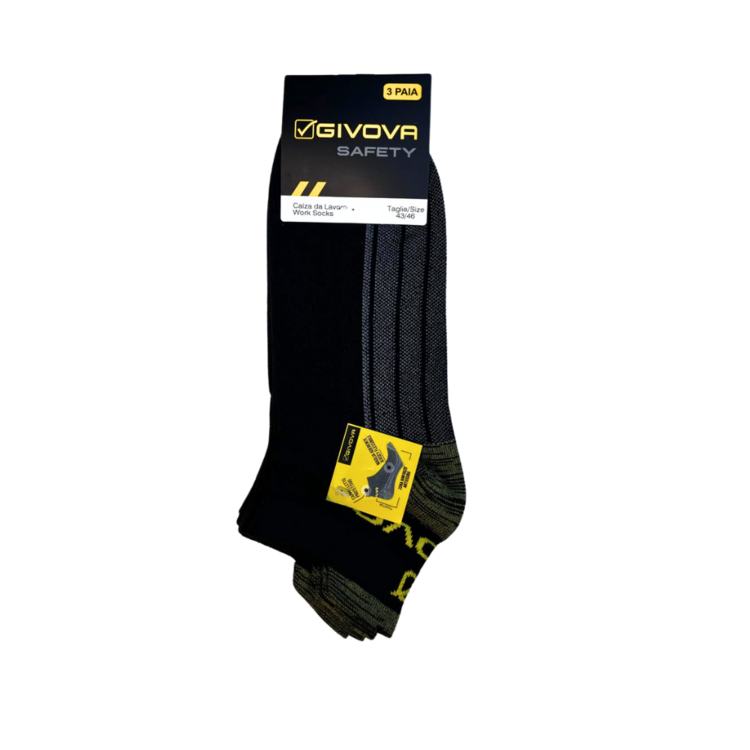 Calza corta lavoro cotone jersey Givova GW004 (3PAIA) Givova