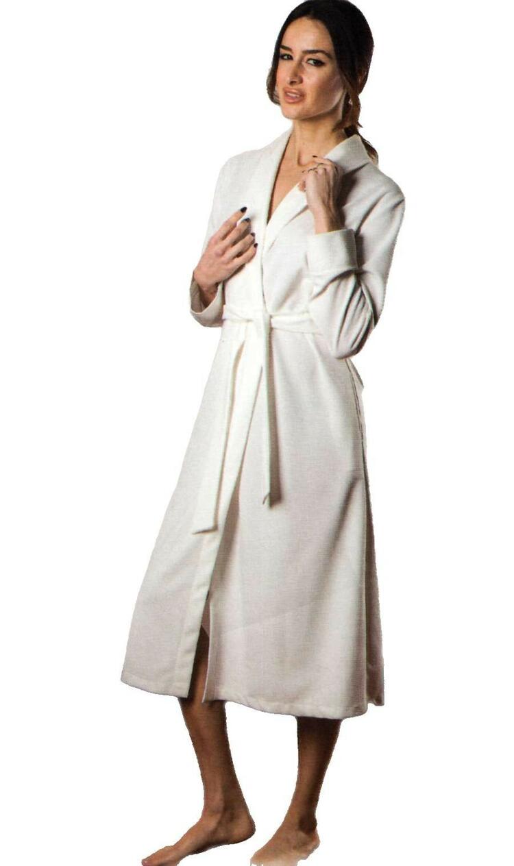 Vestaglia donna incrociata in misto cotone Giusy Mode Ivana GIUSY MODE