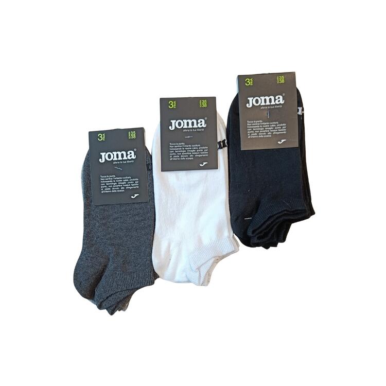JOMA JU08 MEN'S SHAVED SNEAKER SOCK (3 PAIRS) Joma