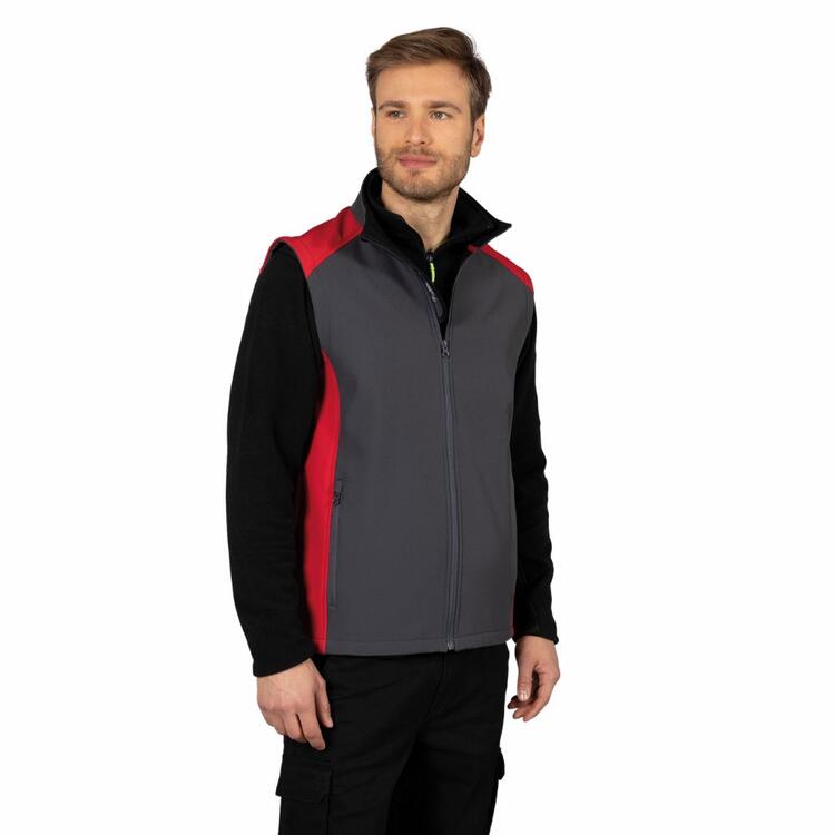 Gilet smanicato in soft shell JRC Campiglio JRC JAMES ROSS COLLECTION