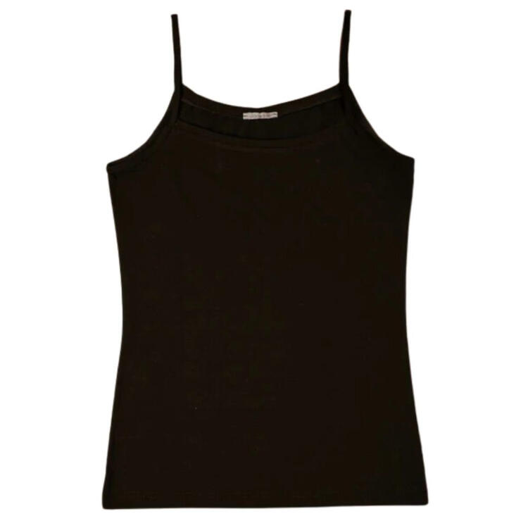 CANOTTA DONNA SPALLINA STRETTA IN COTONE MODAL JADEA 4179 Jadea