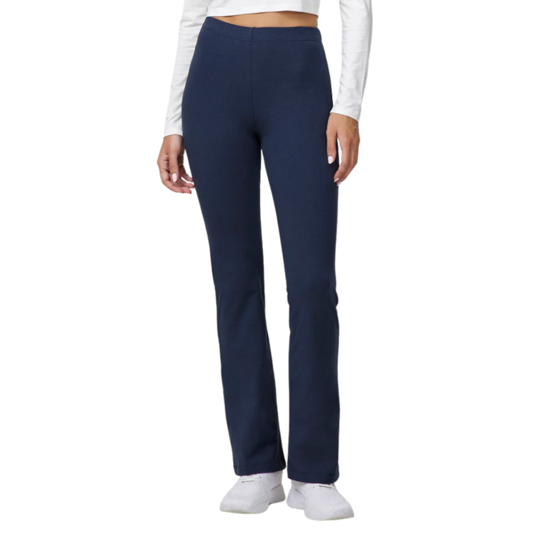 Women's flared trousers in heavy stretch cotton Jadea Basic 4195 Jadea