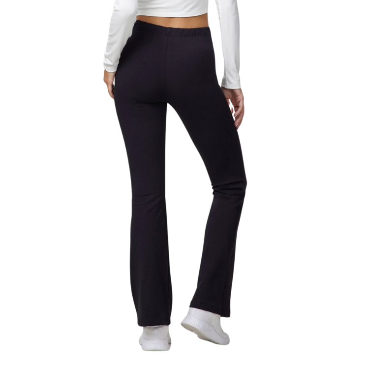 Women's flared trousers in heavy stretch cotton Jadea Basic 4195 Jadea