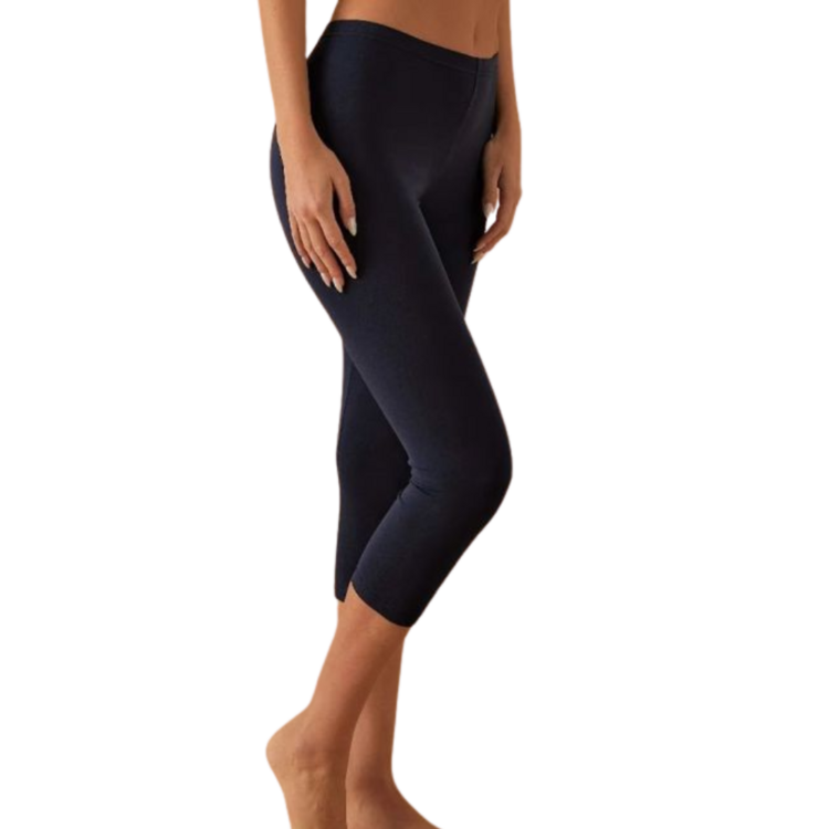 LEGGINGS CAPRI FRESCO COTONE ELASTICIZZATO JADEA 4266 Jadea
