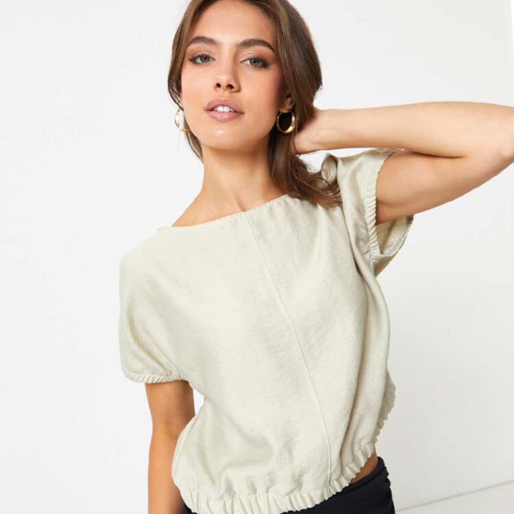 JADEA 4927 WOMEN'S VISCOSE AND LINEN SWEATER Jadea