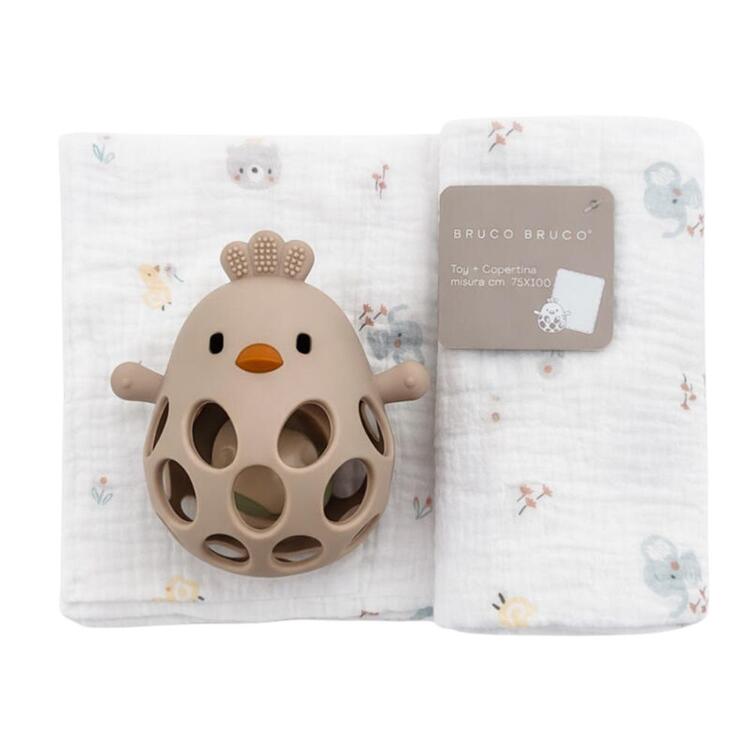 SET REGALO NEONATO 2 PEZZI BRUCO BRUCO KSM310 BRUCO BRUCO