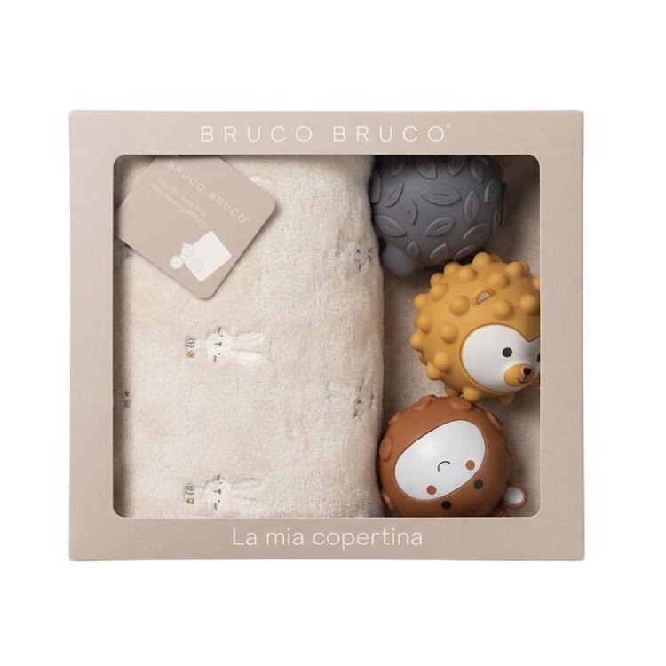 Set da neonato toy + coperta Bruco Bruco KSM322 BRUCO BRUCO