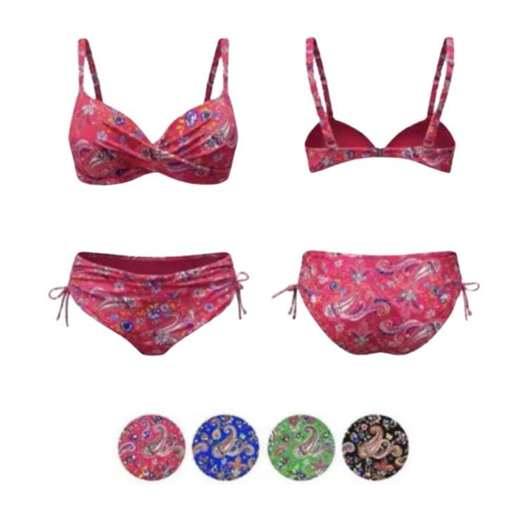 BIKINI MARE DONNA FANTASIA MODA MARE L2319 VIOLETTA MODA MARE
