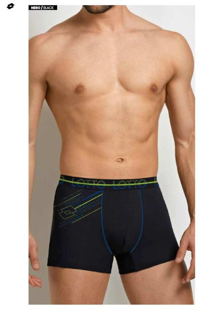 Men's Stretch Cotton Boxer Lotto LB1344 Lotto