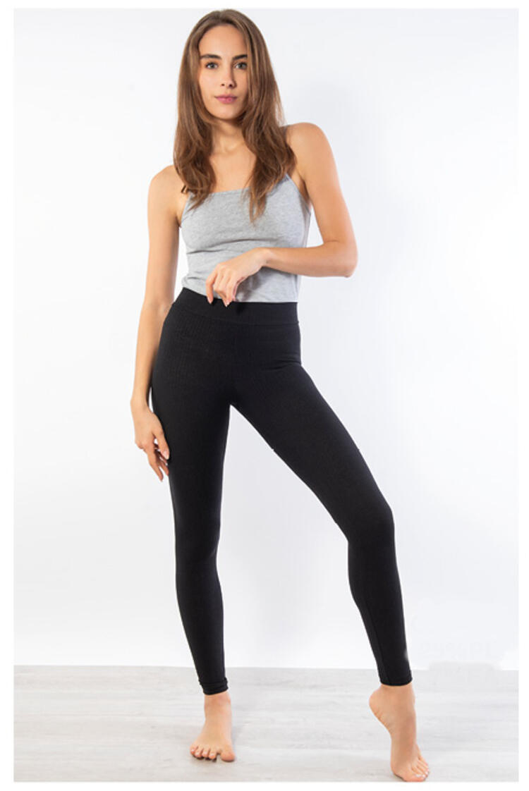 SIèLEI LG07 WOMEN'S RIBBED COTTON LEGGINGS Sièlei