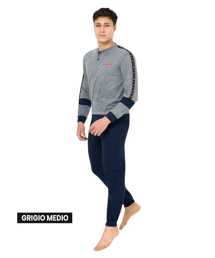 Pigiama da ragazzo in caldo cotone Lotto LP4208 Lotto