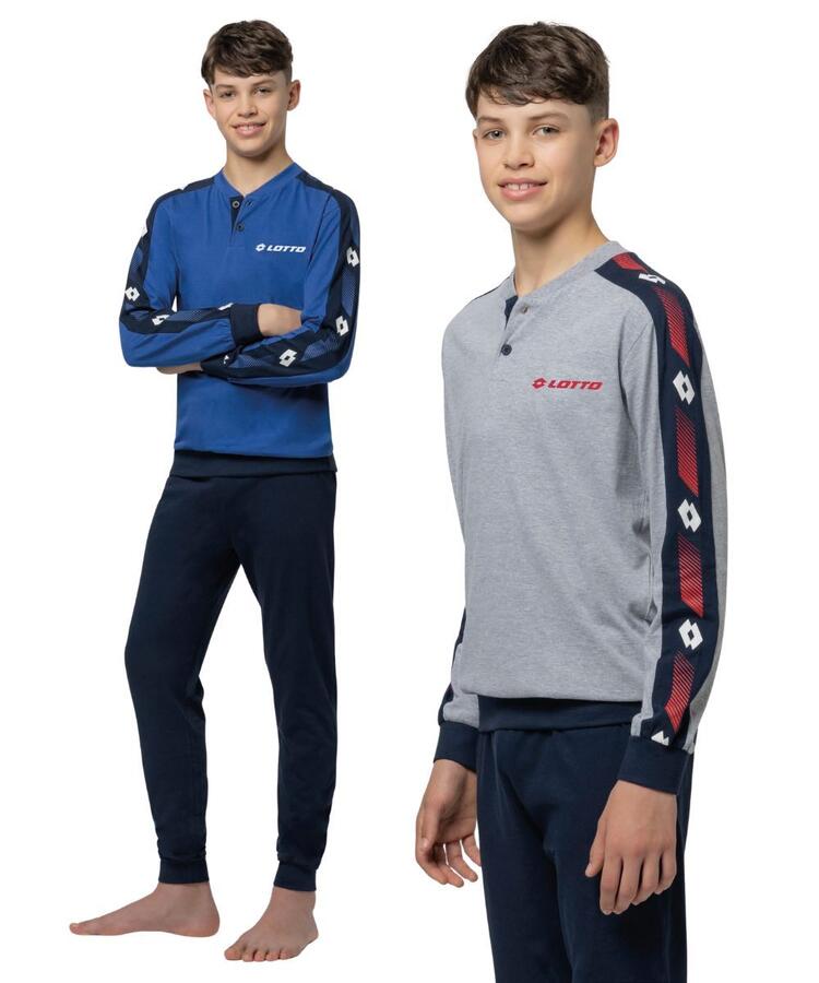 Pijama largo de algodón jersey para niño Lotto LP4219 Lotto