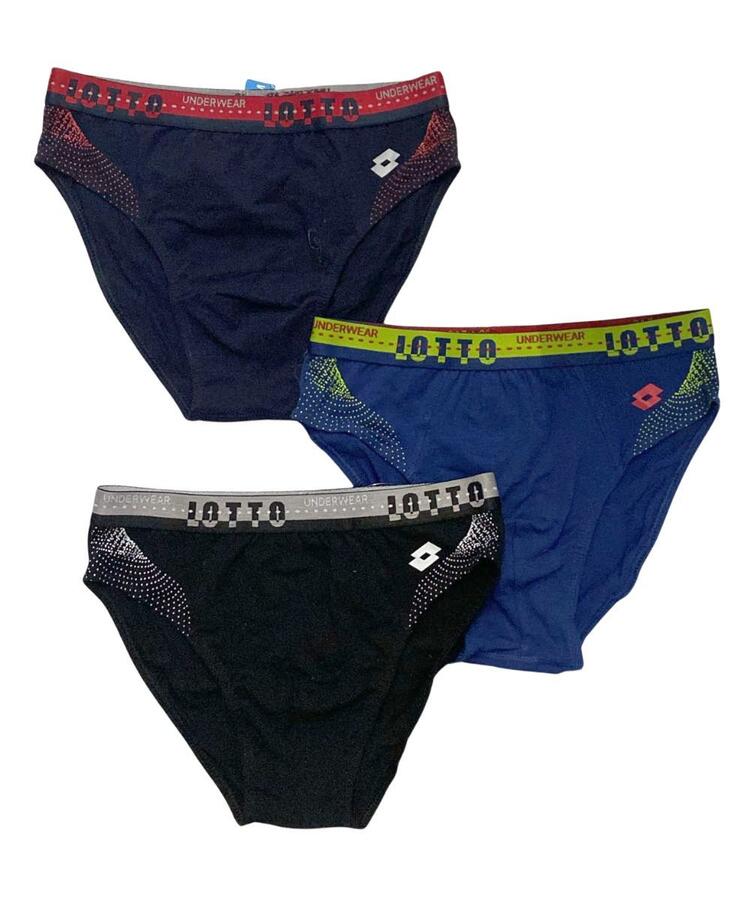 Slip uomo in cotone elasticizzato Lotto LS1365 Lotto